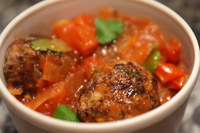 Boulettes de boeuf pimentées