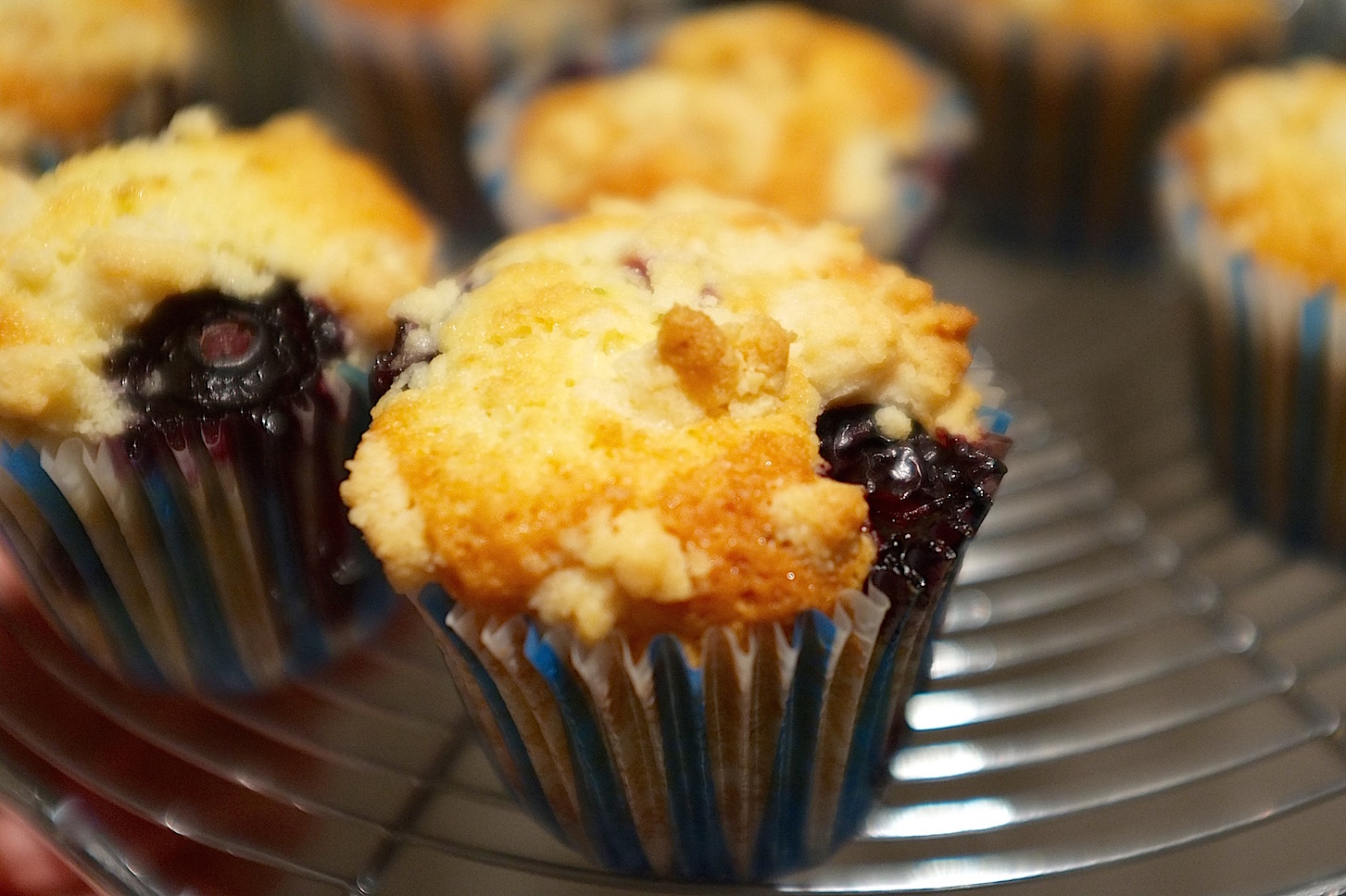 Muffins aux myrtilles inoubliables 