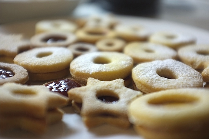 Sablés de Noël à la confiture