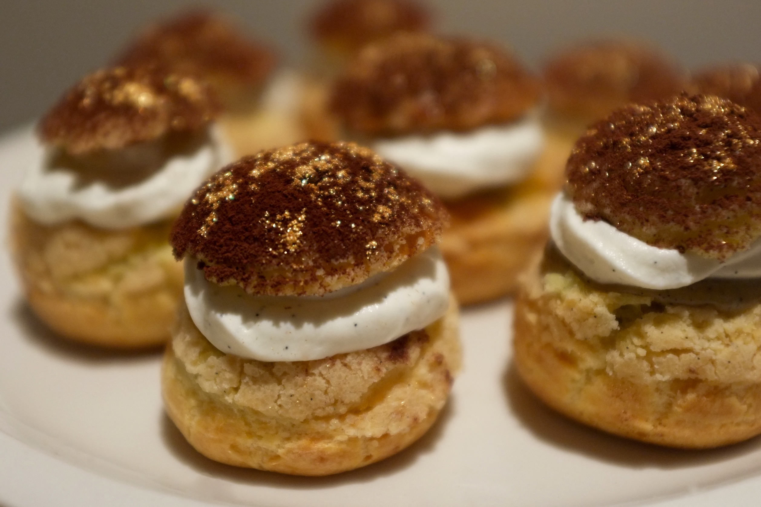 Choux tiramisu de Noël