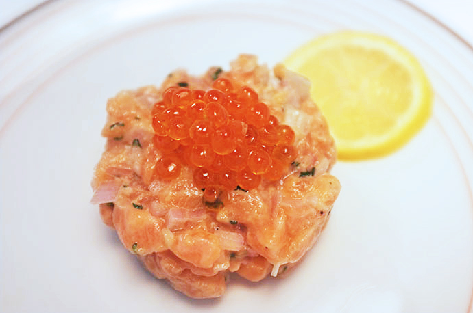 Tartare de saumon