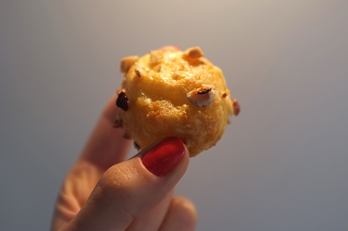 Gougères comté noisettes