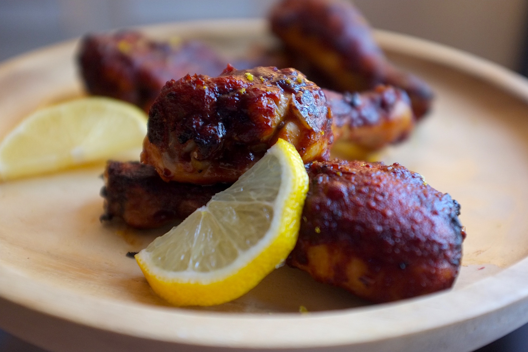 Pilons de poulet caramélisés