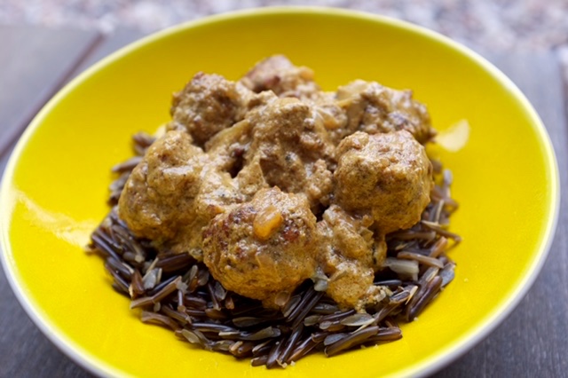 Boulettes de viande à l'indienne